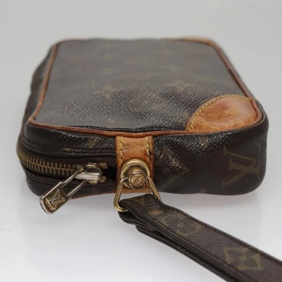 LOUIS VUITTON Monogram Marly Dragonne PM Clutch Bag M51827 LV Auth bs21421 - Picture 8 of 16